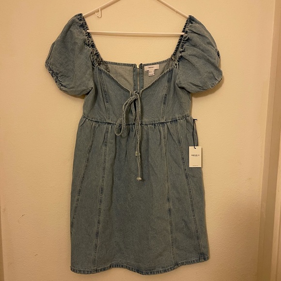 Denim Mini Dress - Picture 5 of 5